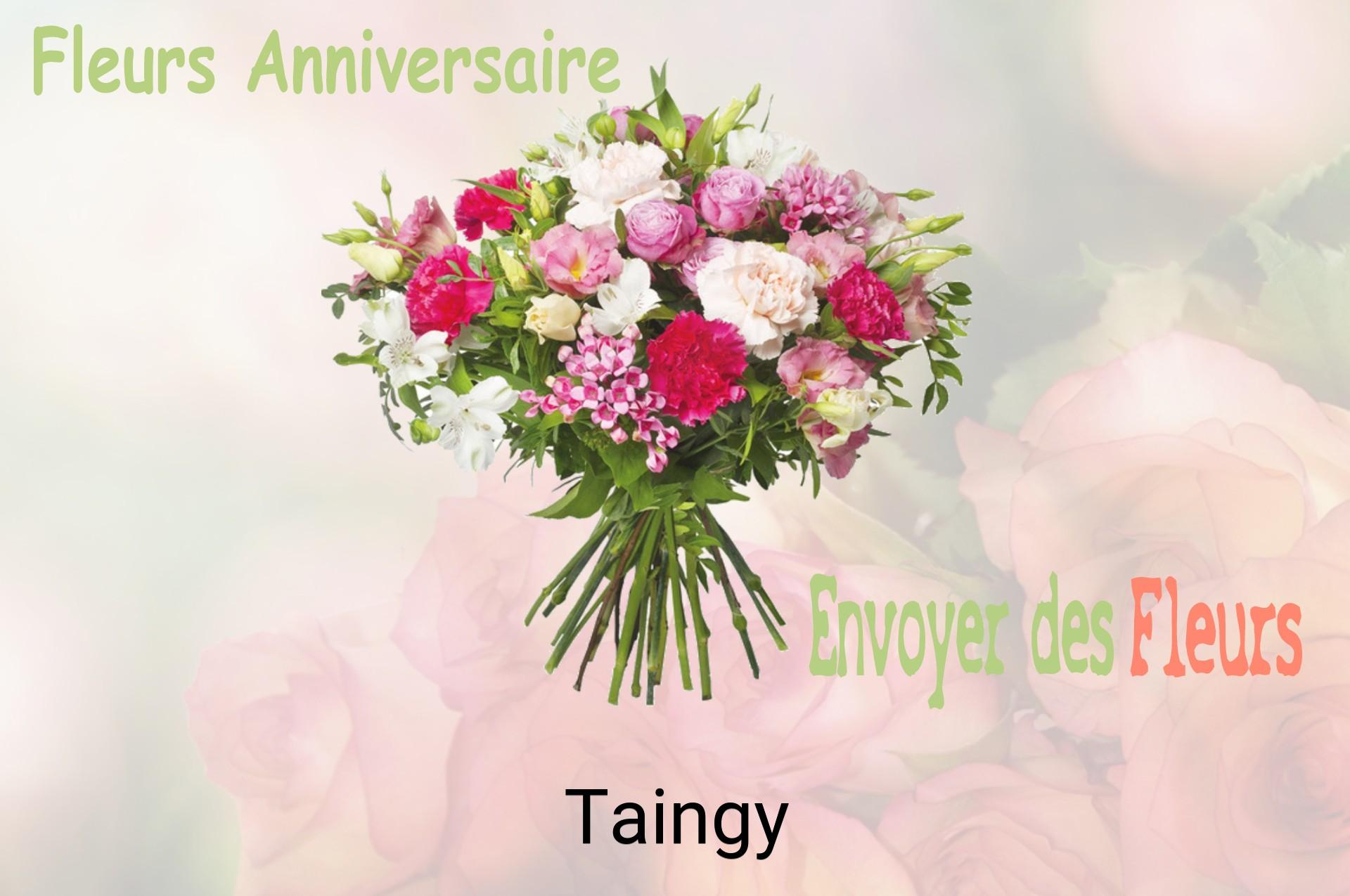 Bouquet de fleurs d’anniversaire livré à Taingy